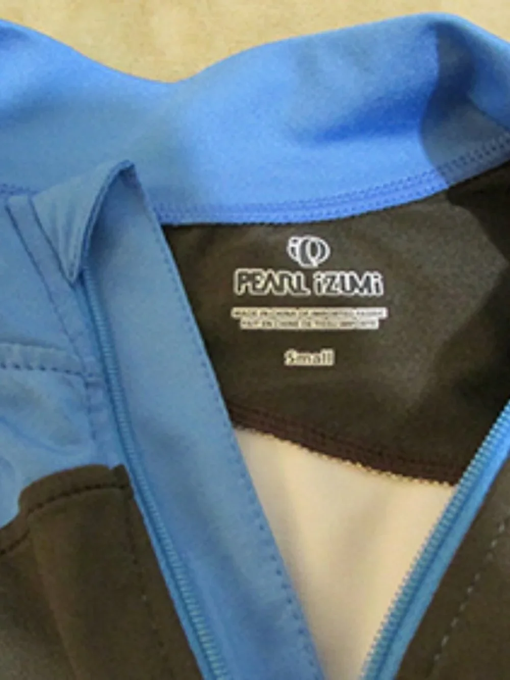 Pearl Izumi Women's Quarter Zip Long Sleeve Cycling Jersey Size Small (A)